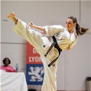 Soy cinturón negro de karate estilo kyokushinkay. 🥋